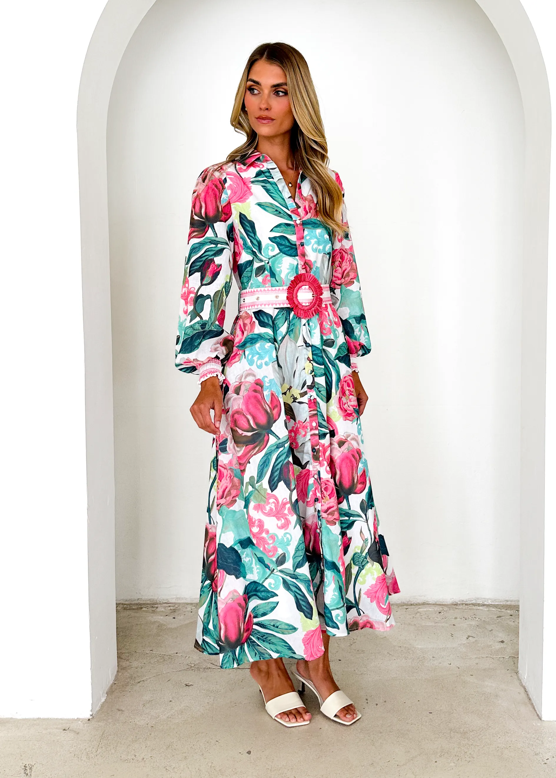 Nassa Maxi Dress - Donatella Spritz sold by Gingham & Heels product image thumbnail 4