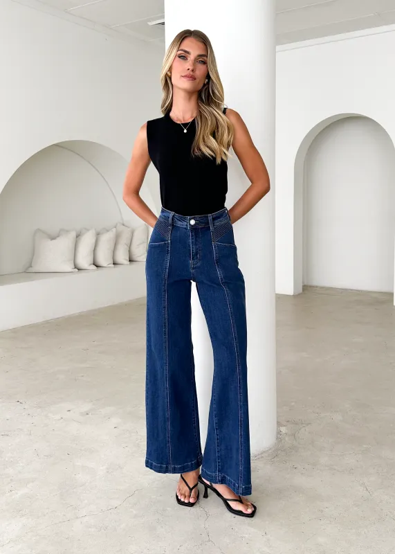 Jaylee Knit Tank - Black sold by Gingham & Heels