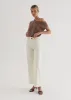 Carmina Stretch Jeans - Sand sold by Gingham & Heels