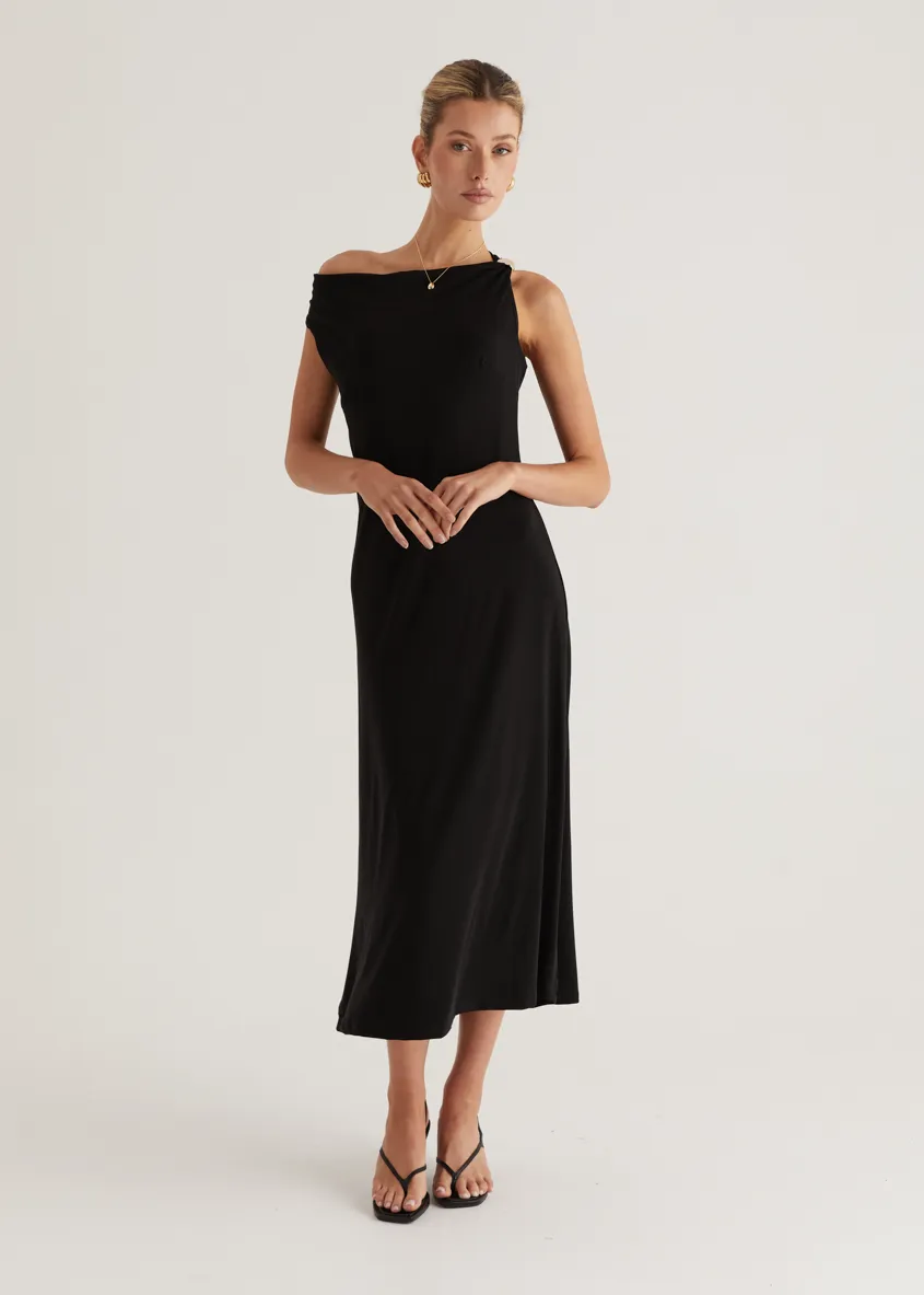 Demi Maxi Dress - Black sold by Gingham & Heels product image thumbnail 2