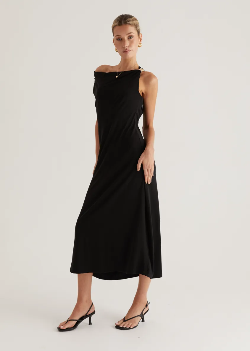 Demi Maxi Dress - Black sold by Gingham & Heels product image thumbnail 5
