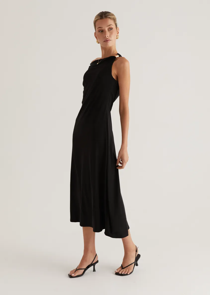 Demi Maxi Dress - Black sold by Gingham & Heels product image thumbnail 4