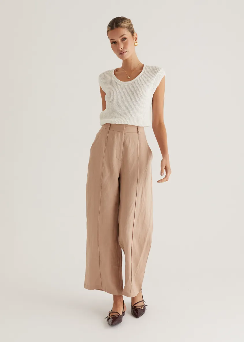 Outlander Knit Top - Off White sold by Gingham & Heels product image thumbnail 4