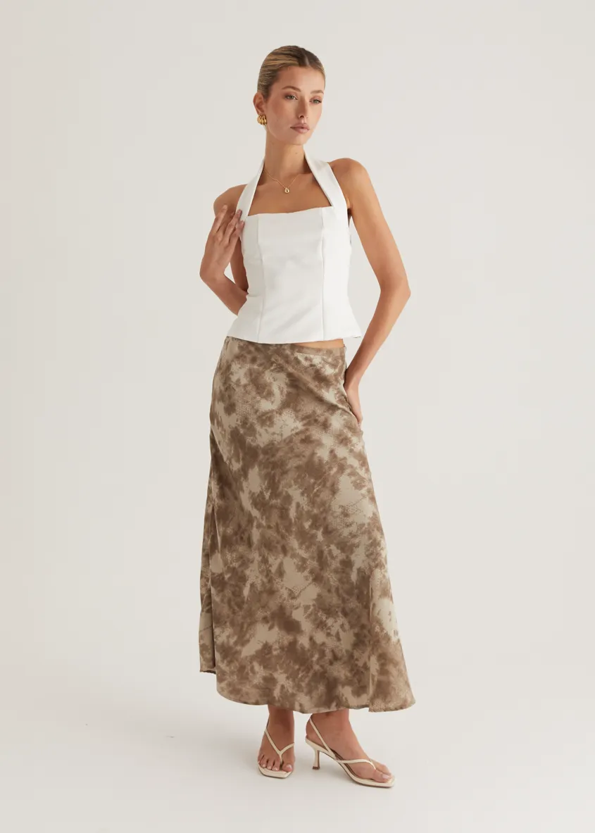 Nitro Halter Top - Off White sold by Gingham & Heels product image thumbnail 2