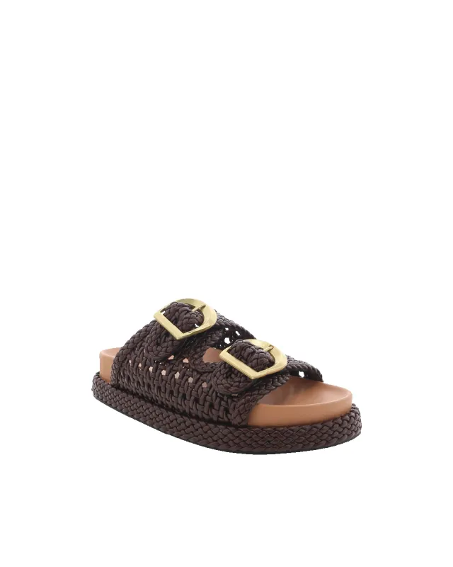 Gisella Sandals - Hickory sold by Gingham & Heels