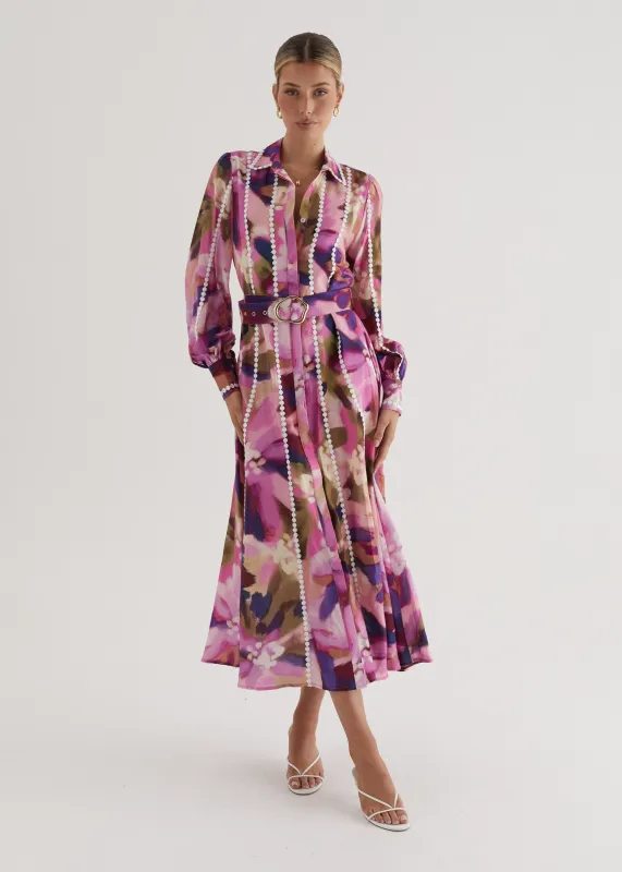 Carlotta Maxi Dress - Orchid Floral sold by Gingham & Heels