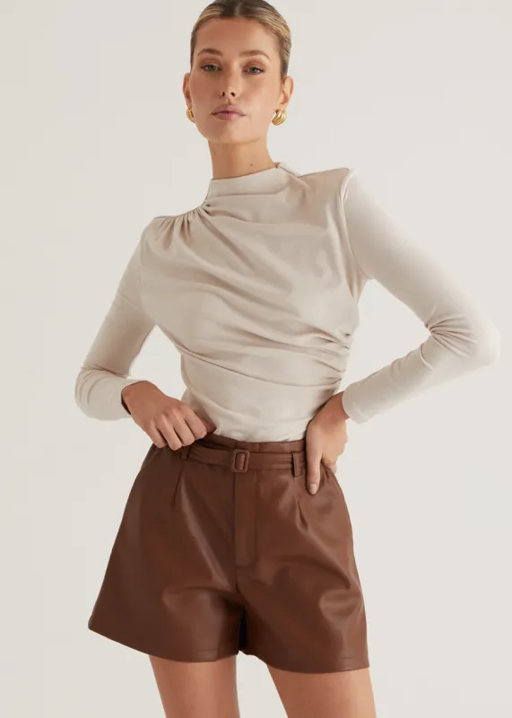 Lynley Top - Pearl made by Gingham & Heels