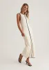 Cedar Maxi Dress - Beige sold by Gingham & Heels