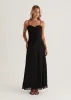Kimmy Maxi Dress - Black sold by Gingham & Heels
