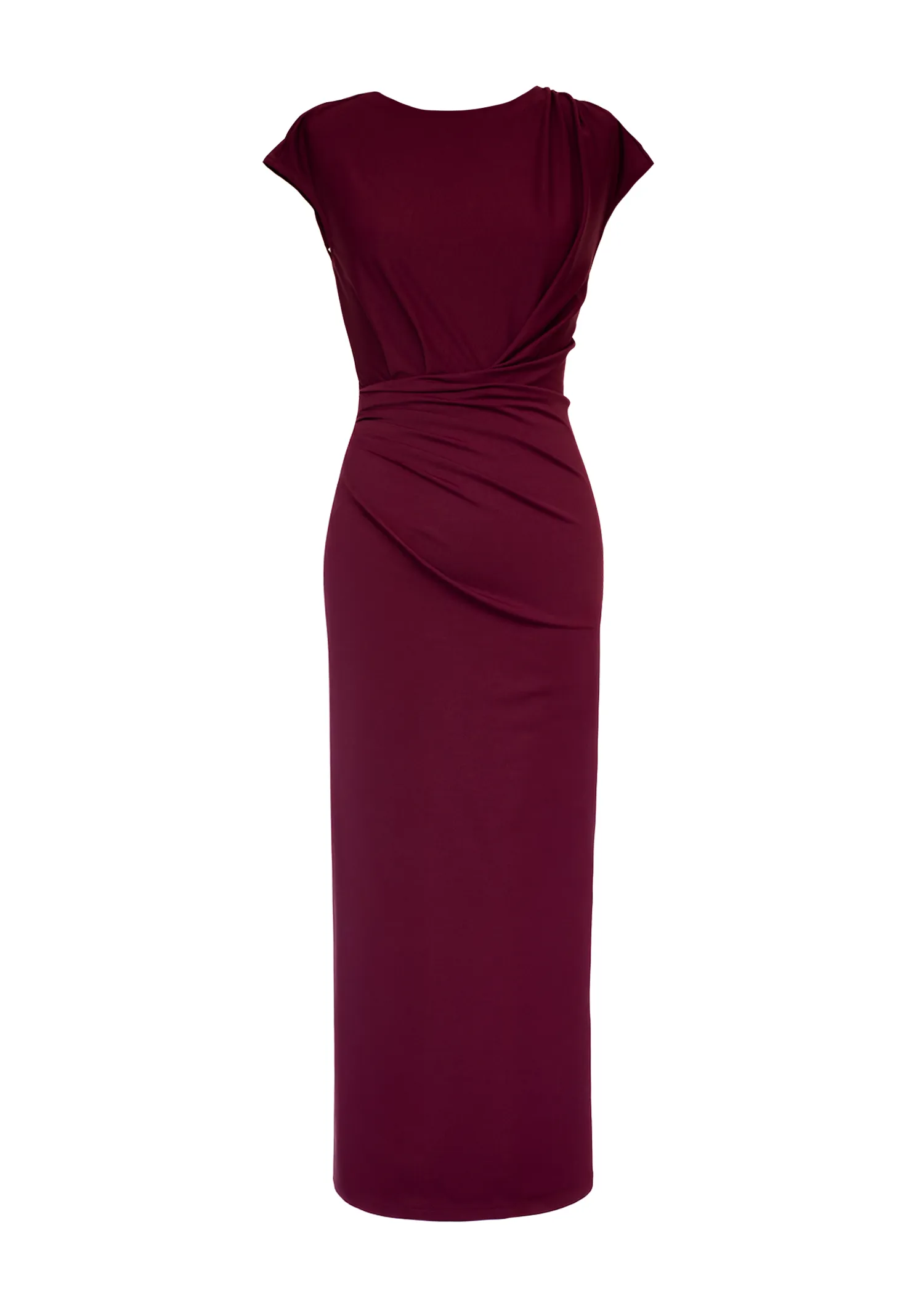 Mavis Midi Dress - Plum sold by Gingham & Heels product image thumbnail 2