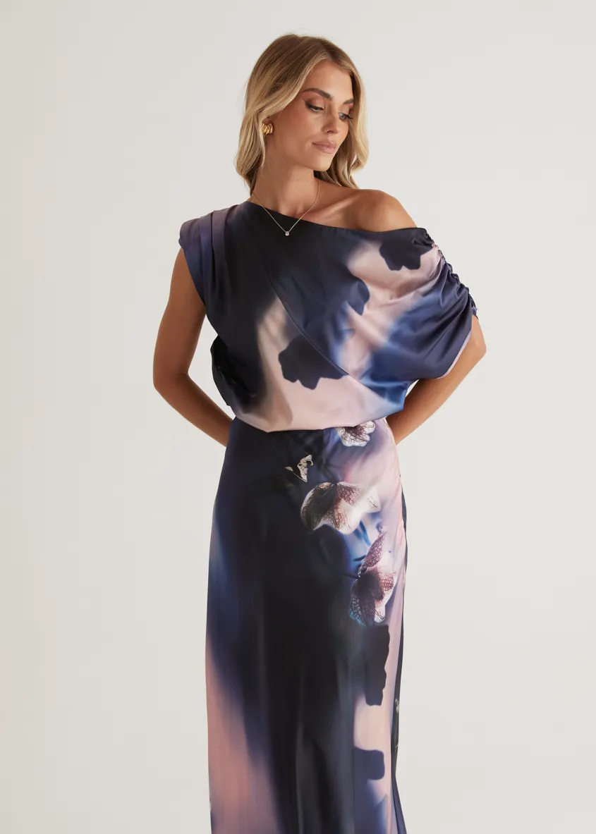 Venus Maxi Skirt - Orchid sold by Gingham & Heels product image thumbnail 3