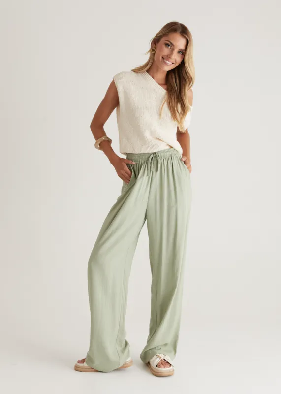 Kinsley Pants - Sage sold by Gingham & Heels