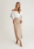 Polo Off Shoulder Top - Off White sold by Gingham & Heels