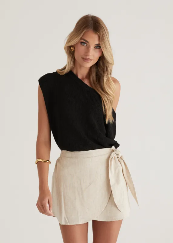 Lolita Skort - Natural sold by Gingham & Heels