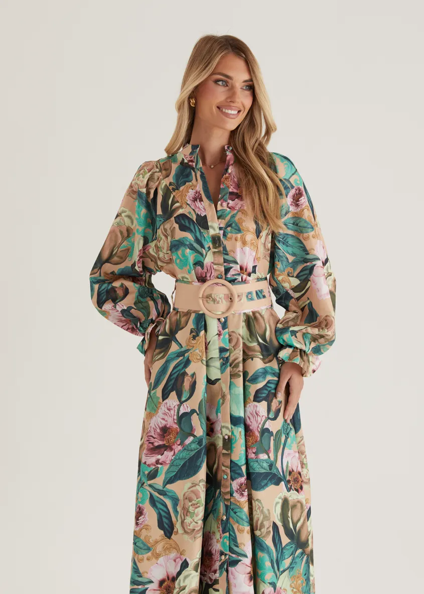 Sammi Maxi Dress - Mocha sold by Gingham & Heels product image thumbnail 3