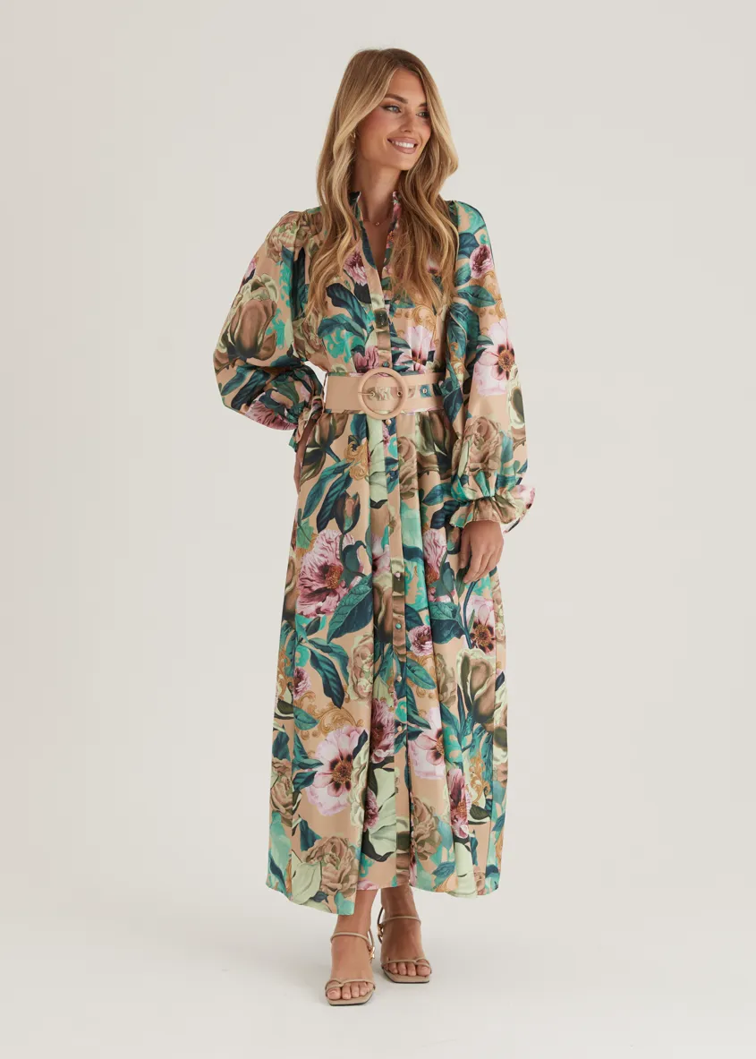 Sammi Maxi Dress - Mocha sold by Gingham & Heels product image thumbnail 4