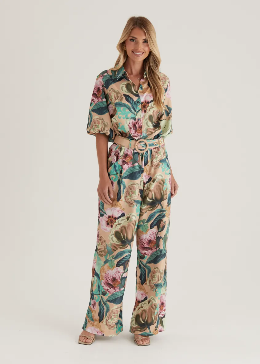 Selah Shirt - Mocha sold by Gingham & Heels product image thumbnail 2