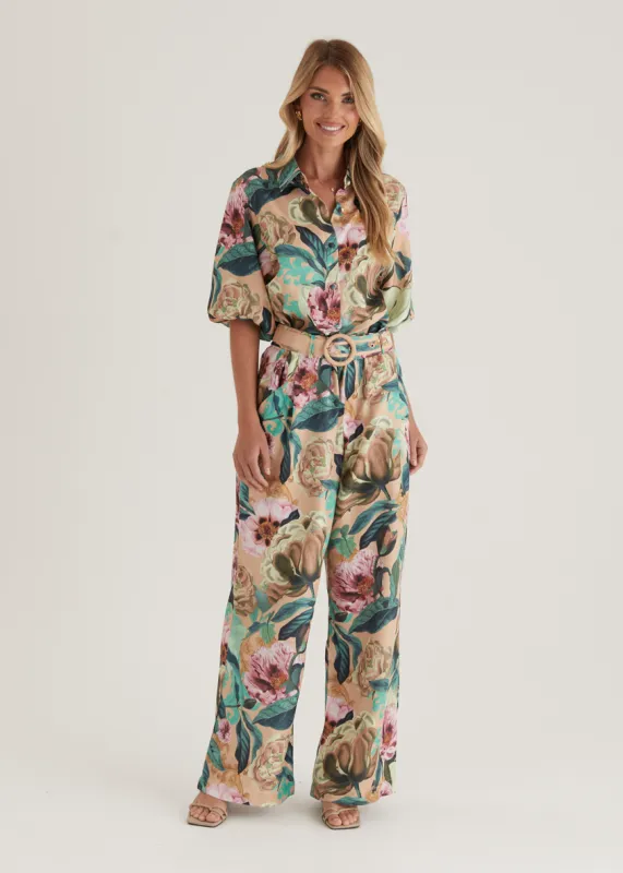 Selah Pants - Mocha sold by Gingham & Heels