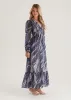 Skyline Maxi Dress - Navy Swirl sold by Gingham & Heels