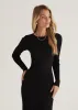 Ahloe Knit Midi Dress - Black sold by Gingham & Heels