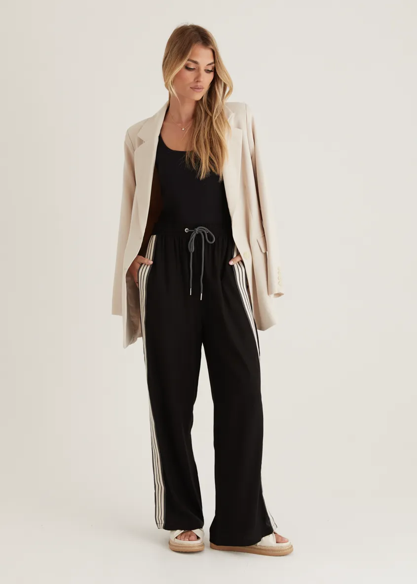 Aisha Pants - Black sold by Gingham & Heels