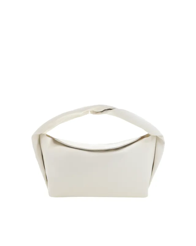 Olive Handle Bag - Bone sold by Gingham & Heels