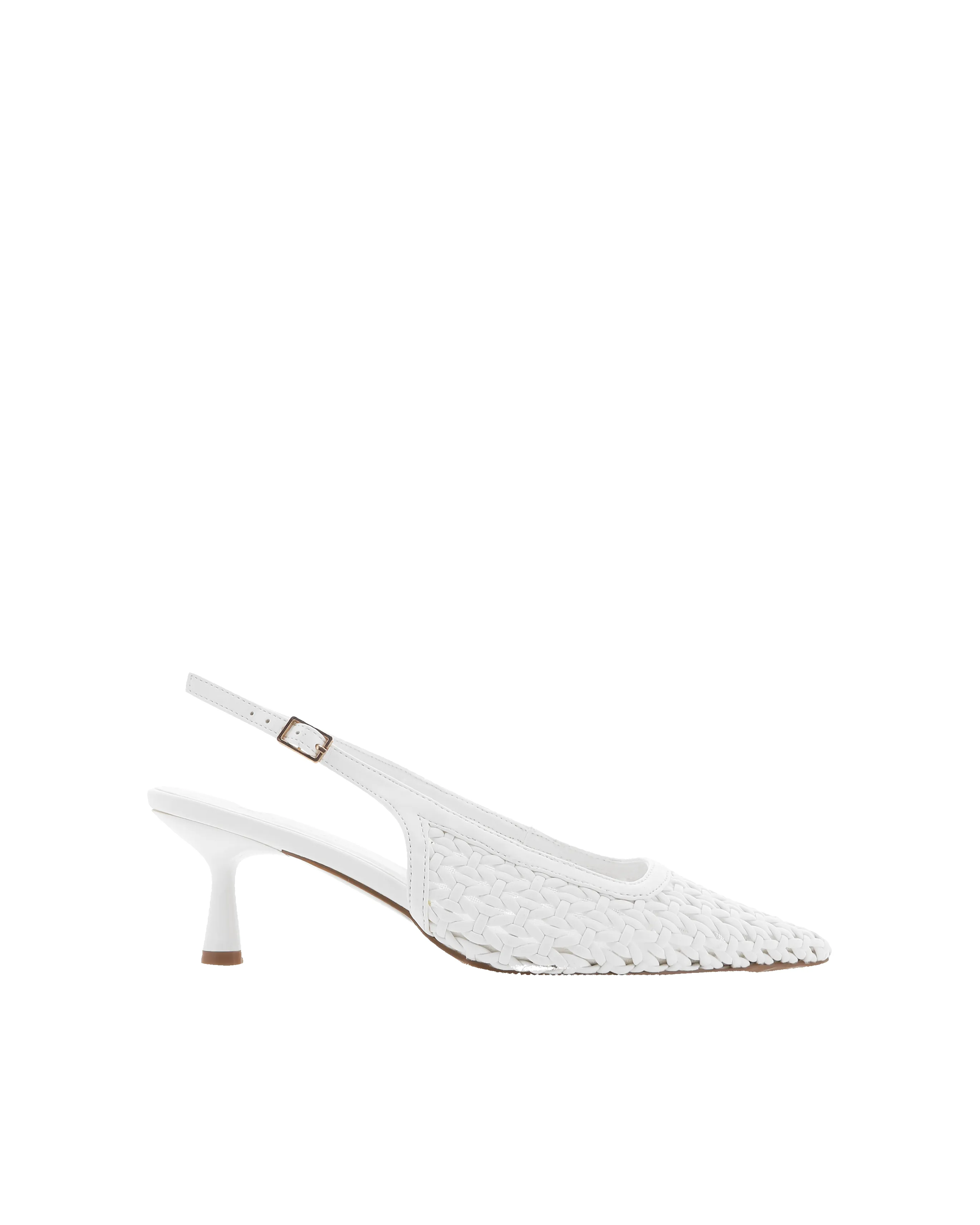 Koa Heels - White sold by Gingham & Heels product image thumbnail 2