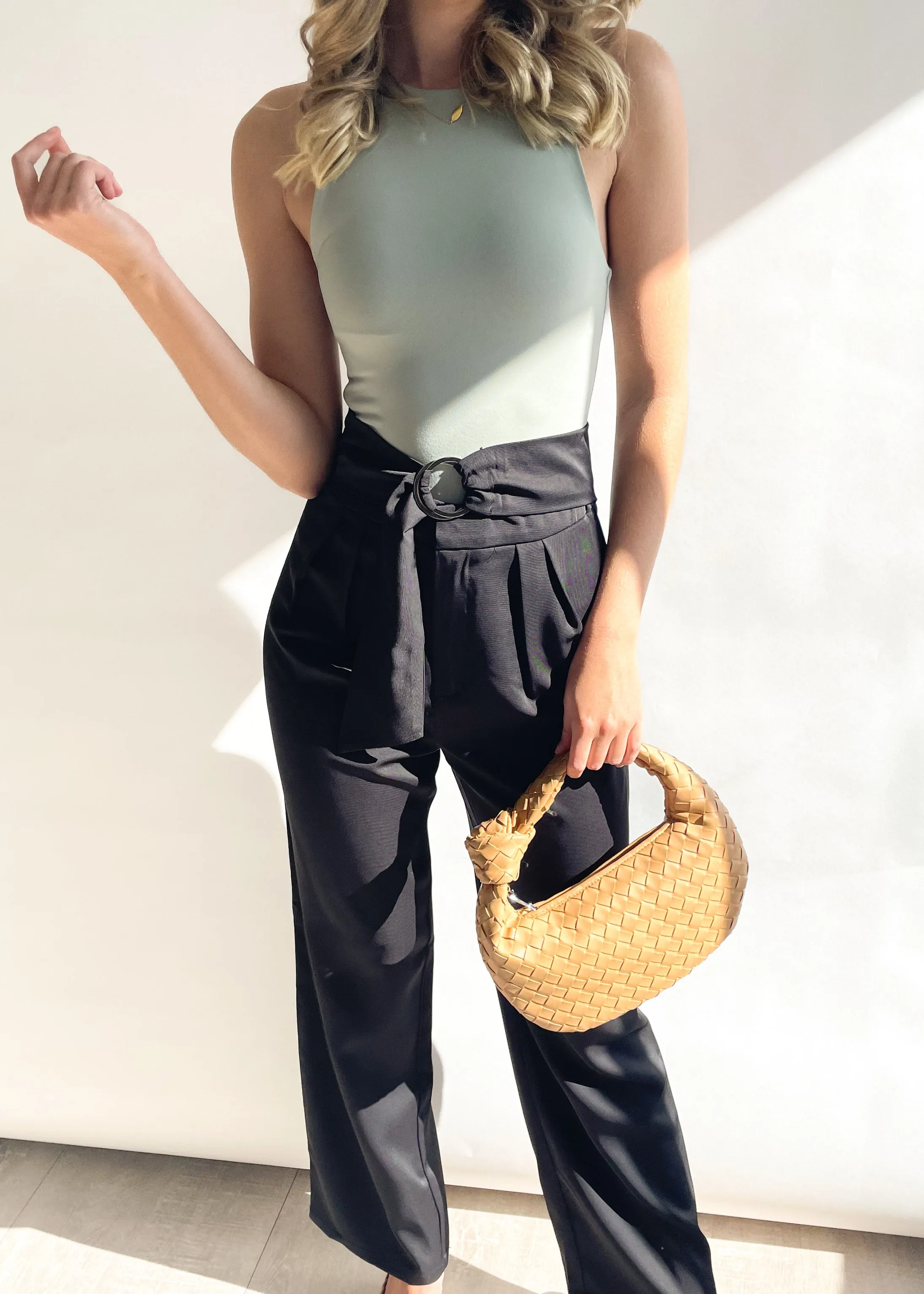 Kofi Pants - Black sold by Gingham & Heels