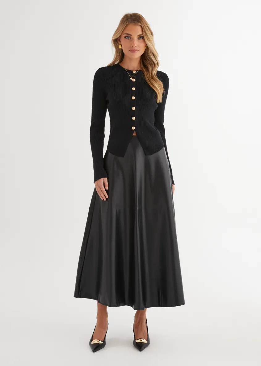 Sparrow Knit Top - Black sold by Gingham & Heels product image thumbnail 4