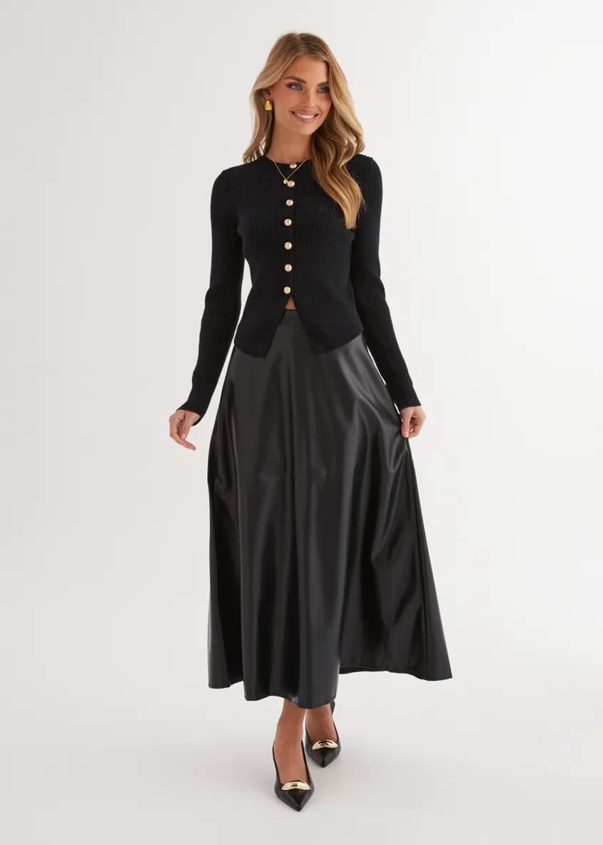 Sparrow Knit Top - Black sold by Gingham & Heels product image thumbnail 3