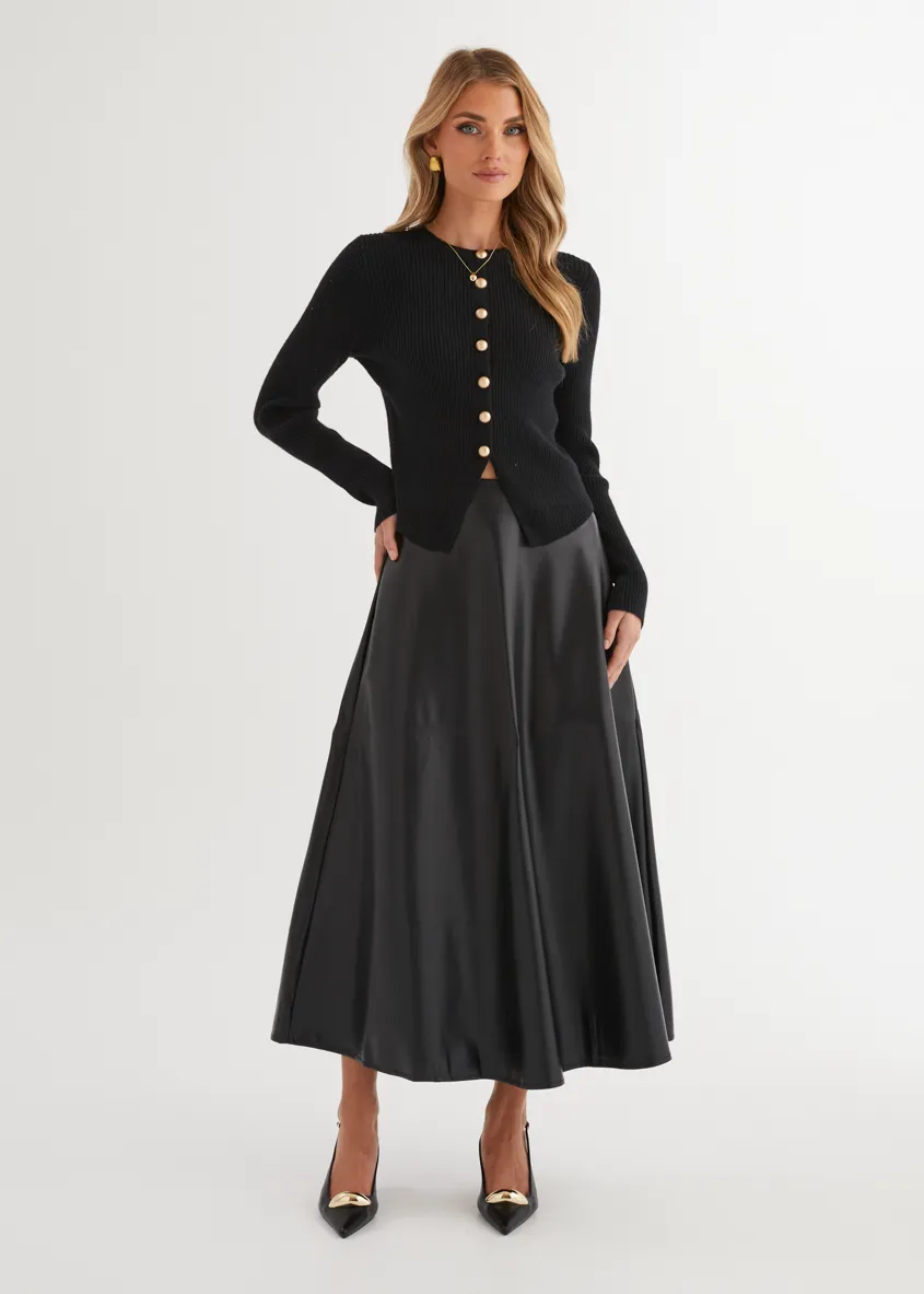 Sparrow Knit Top - Black sold by Gingham & Heels product image thumbnail 2