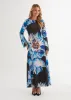 Romance Maxi Dress - Midnight Bloom sold by Gingham & Heels