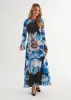Romance Maxi Dress - Midnight Bloom sold by Gingham & Heels