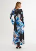 Romance Maxi Dress - Midnight Bloom sold by Gingham & Heels