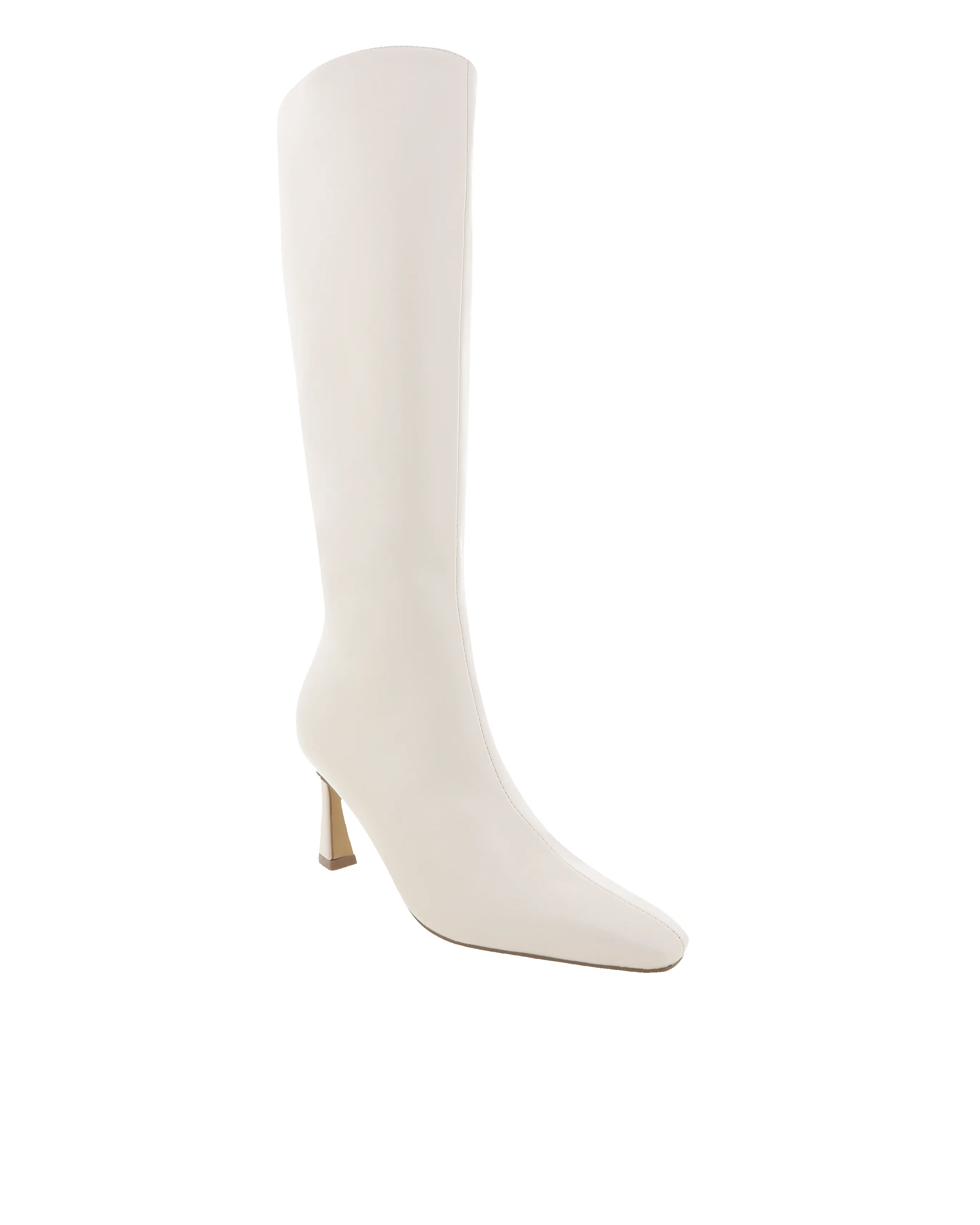 Shyla Knee High Boots - Ivory sold by Gingham & Heels product image thumbnail 2