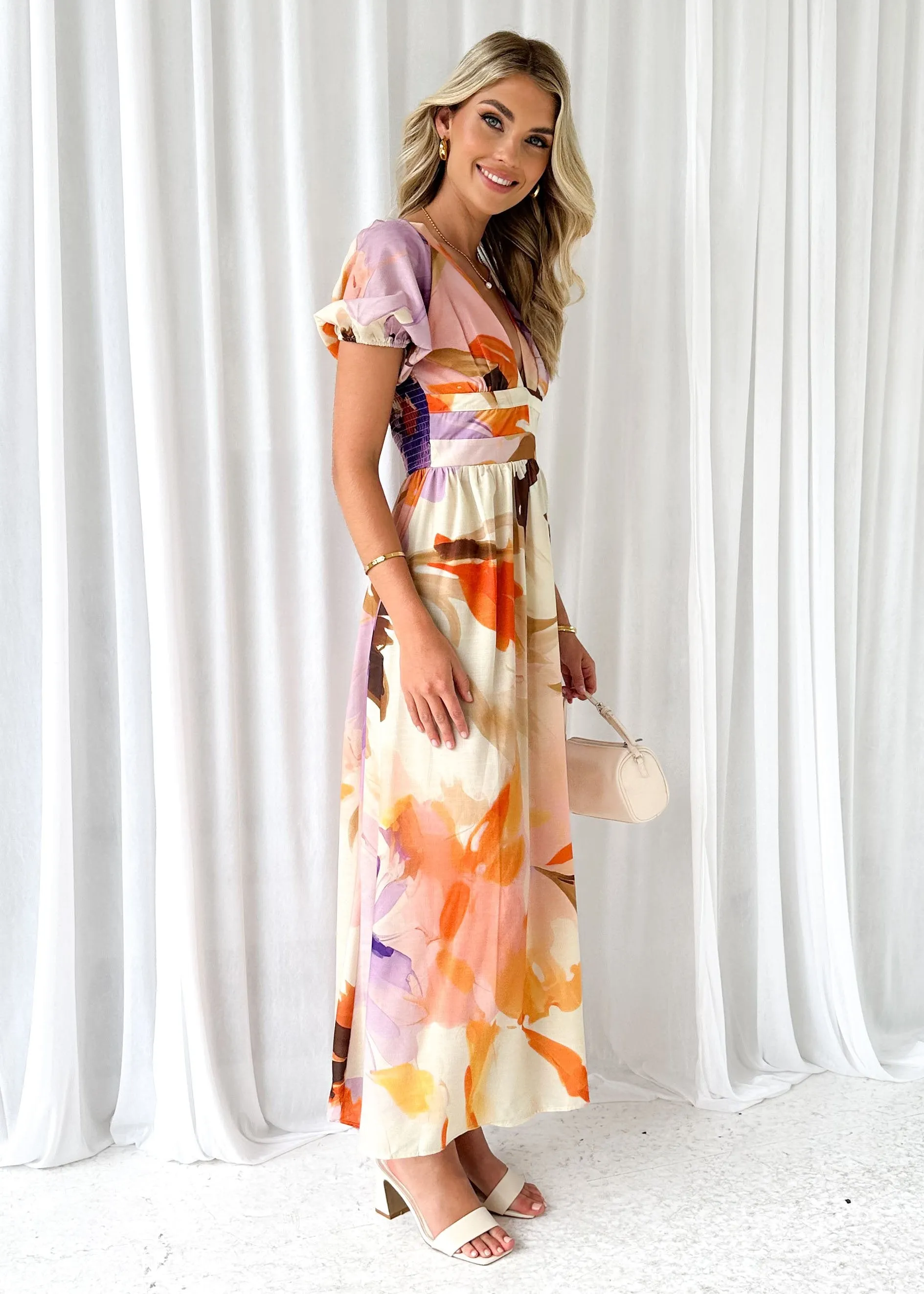 Kyacer Maxi Dress - Lilac Calypso sold by Gingham & Heels product image thumbnail 4