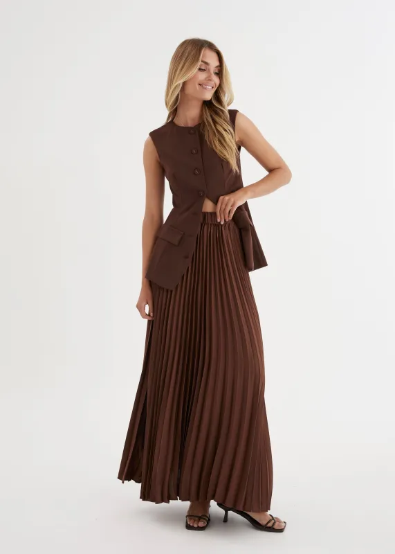 Mollie Set - Chocolate sold by Gingham & Heels