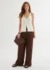 Avant Knit Top - Off White sold by Gingham & Heels