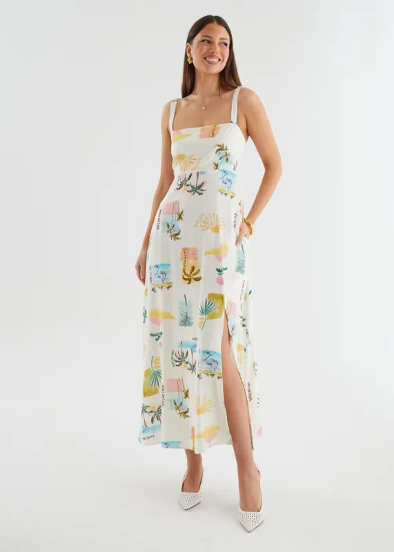 Baja Maxi Dress - Helia sold by Gingham & Heels