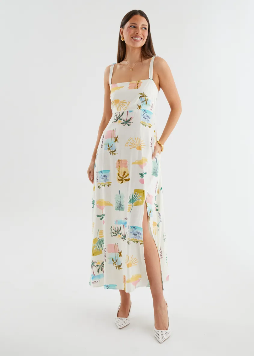 Baja Maxi Dress - Helia sold by Gingham & Heels