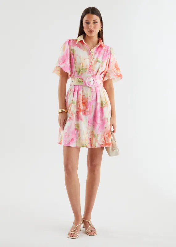 Hazelle Dress - Pink Gardenia sold by Gingham & Heels