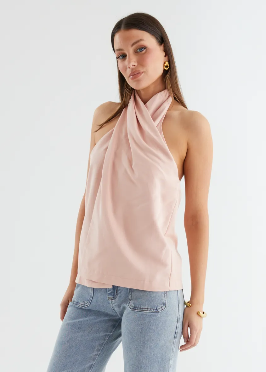 Otto Halter Top - Fairy Floss sold by Gingham & Heels product image thumbnail 5