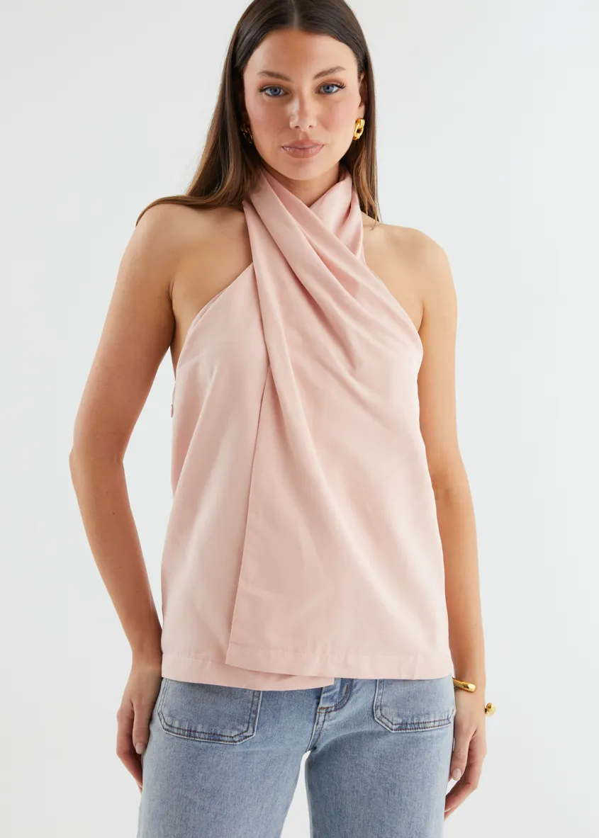 Otto Halter Top - Fairy Floss sold by Gingham & Heels product image thumbnail 3
