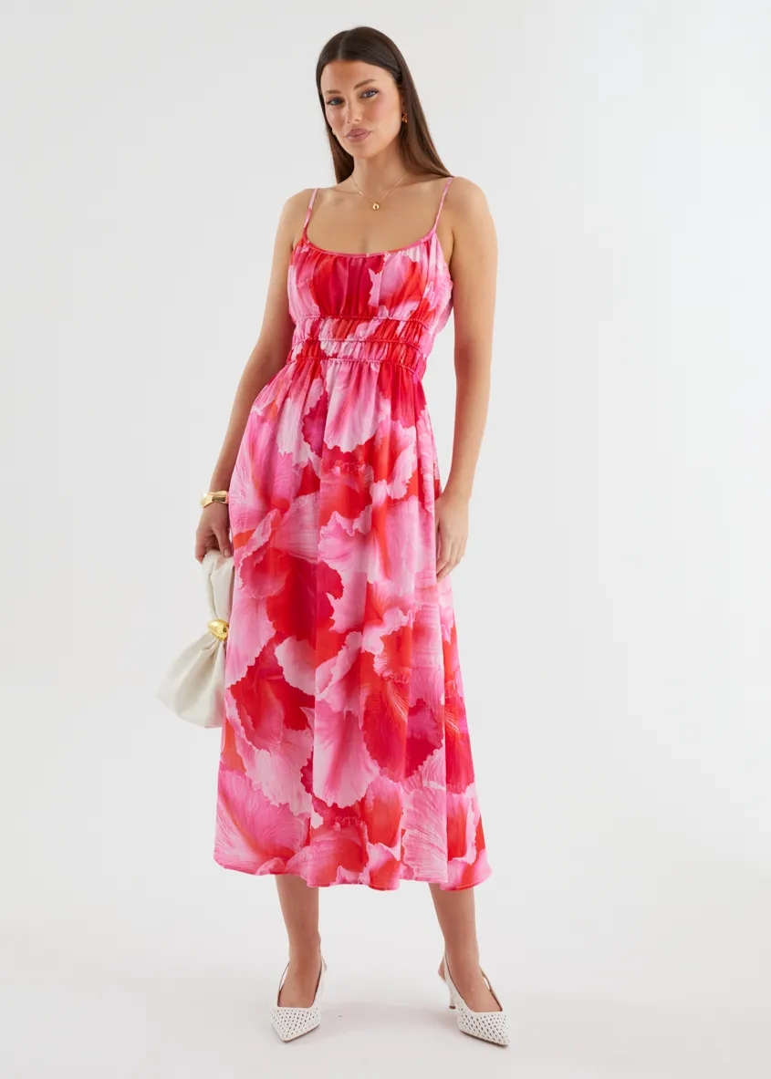 Rylie Maxi Dress - Strawberry Abstract sold by Gingham & Heels product image thumbnail 3