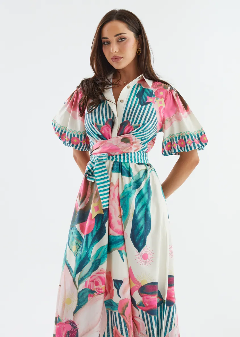 Marlisa Maxi Dress - Marisol Pink sold by Gingham & Heels product image thumbnail 3