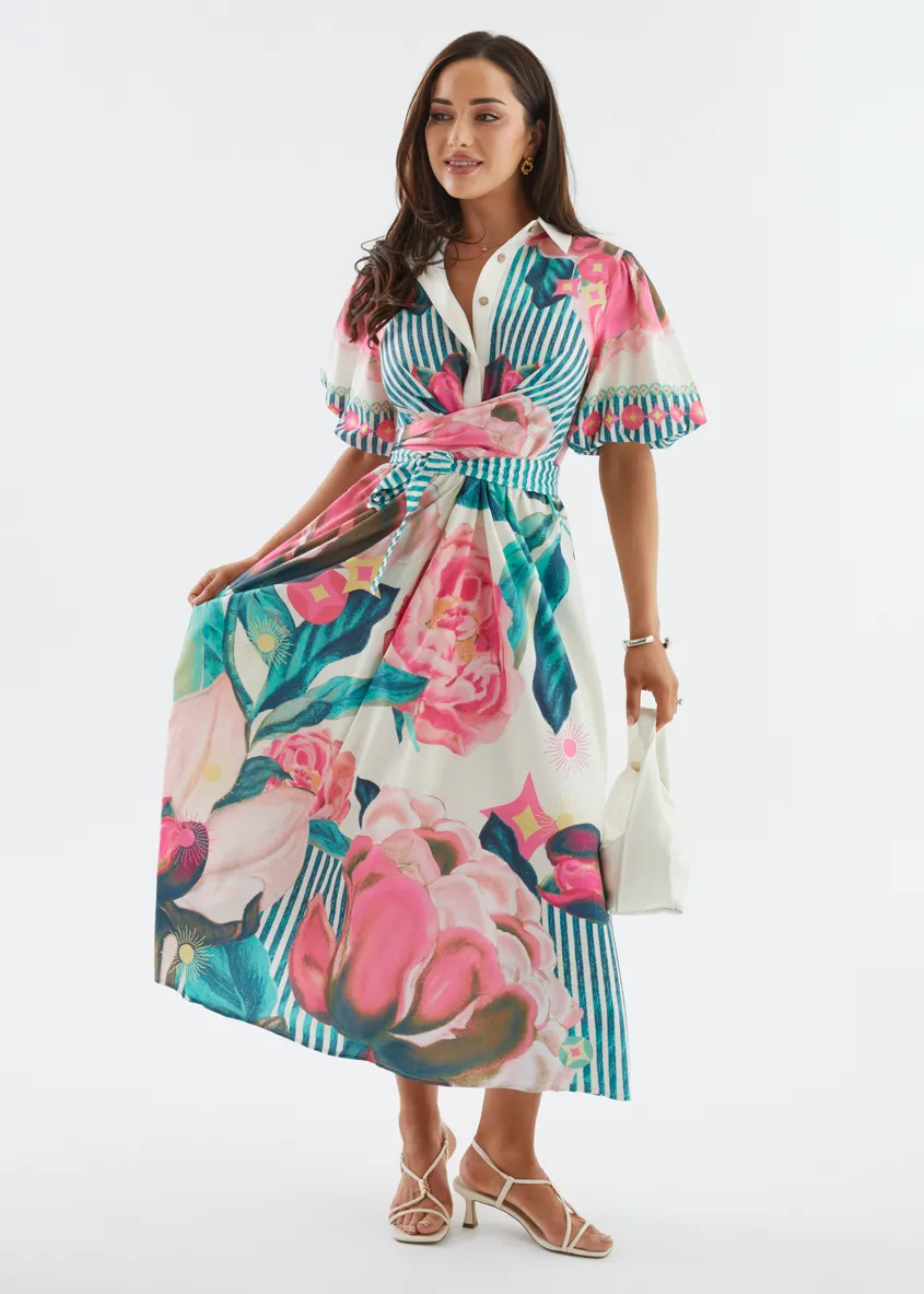 Marlisa Maxi Dress - Marisol Pink sold by Gingham & Heels product image thumbnail 2