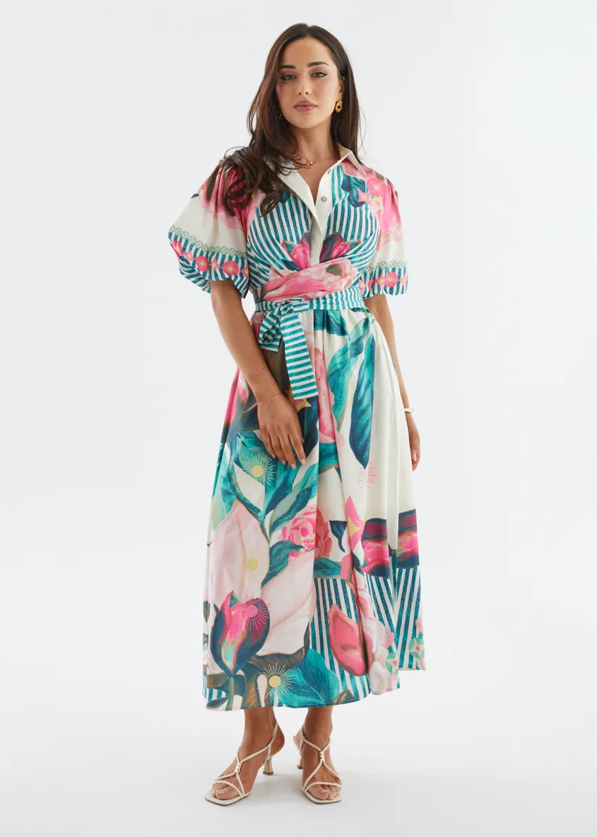 Marlisa Maxi Dress - Marisol Pink sold by Gingham & Heels product image thumbnail 5