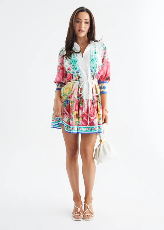 Dominica Dress - Riviera sold by Gingham & Heels