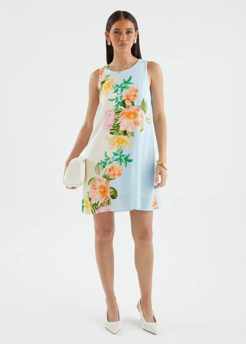 Bonnie Dress - Botanical Blue sold by Gingham & Heels product image thumbnail 3