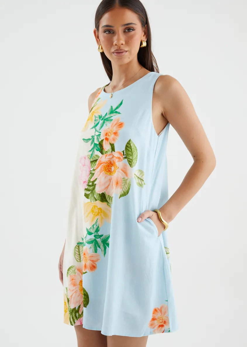 Bonnie Dress - Botanical Blue sold by Gingham & Heels product image thumbnail 4